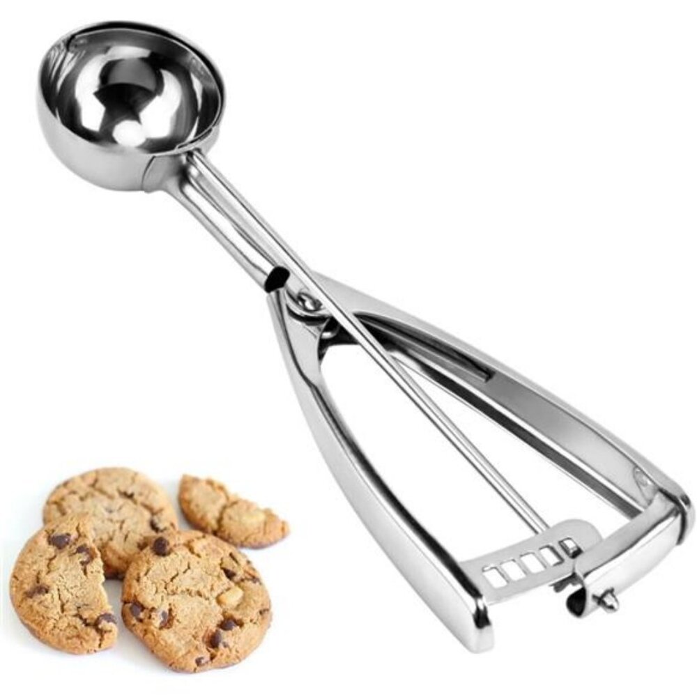 Cookie Scoop, Ice Cream Scoop,18/8 Stainless Steel